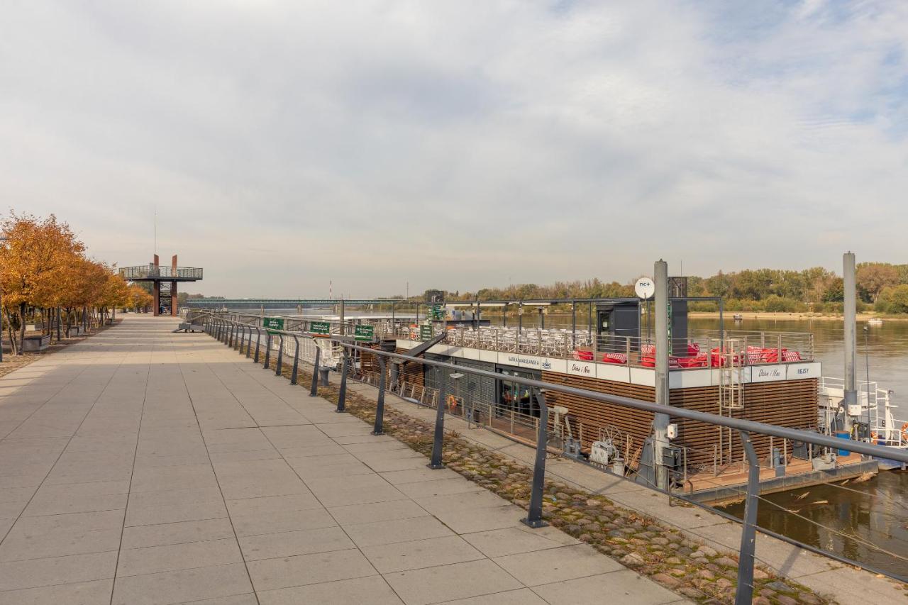 Bulwary Wislane Modern Apartment Varšava Exteriér fotografie